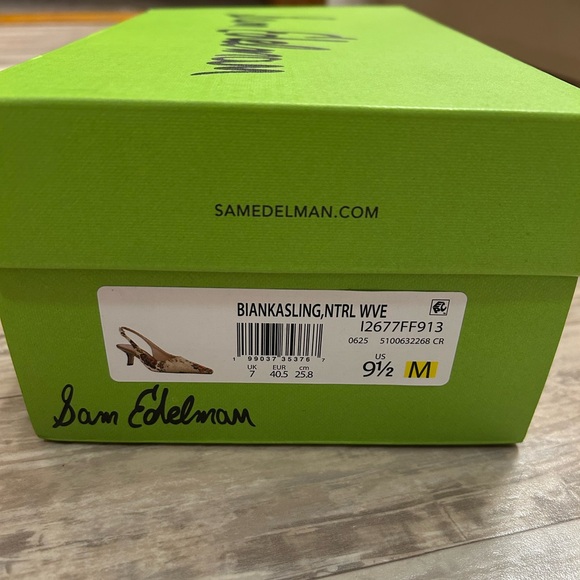 Sam Edelman Bianka Slingback Pump Heels - Picture 12 of 14